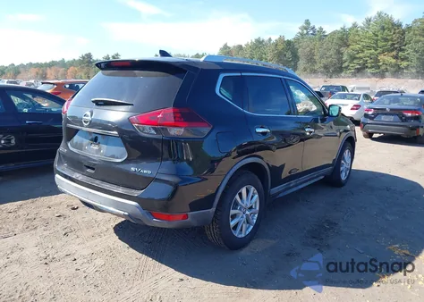 2018 Nissan Rogue Sv из США, поврежденный, VIN KNMAT2MV1JP549826